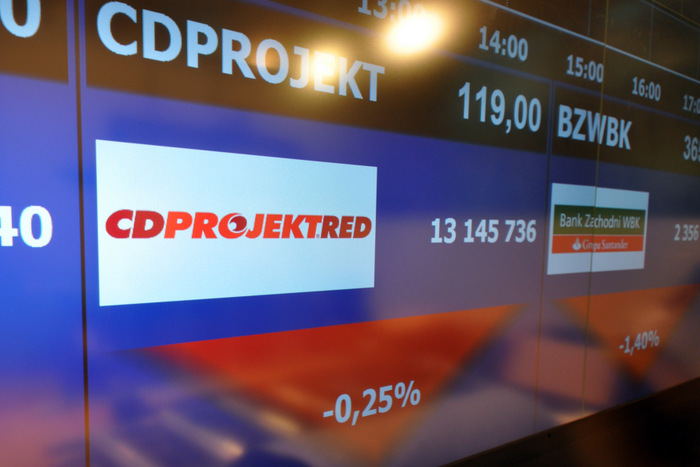 Duża, transakcja, pakietowa, na, akcjach, CDProjektu, dwucyfrowym, dyskontem