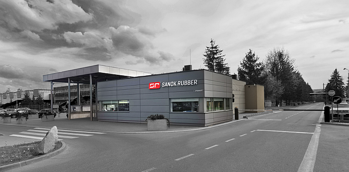 sanok, rubber, inwestycje,