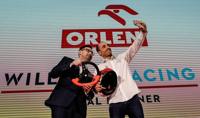 Orlen, Kubica, Williams, sponsoring, formula1