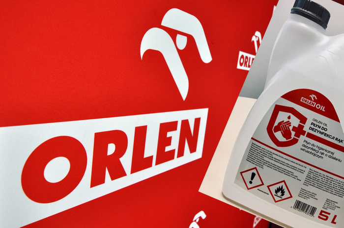 pknorlen,płyn,dezynfekcji,linia,produkcyjna