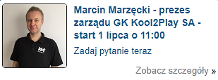 czat,inwestorski,kool2play,ipo