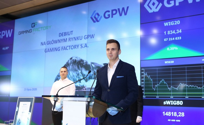 gaming,factory,debiut,akcje,zawieszenie