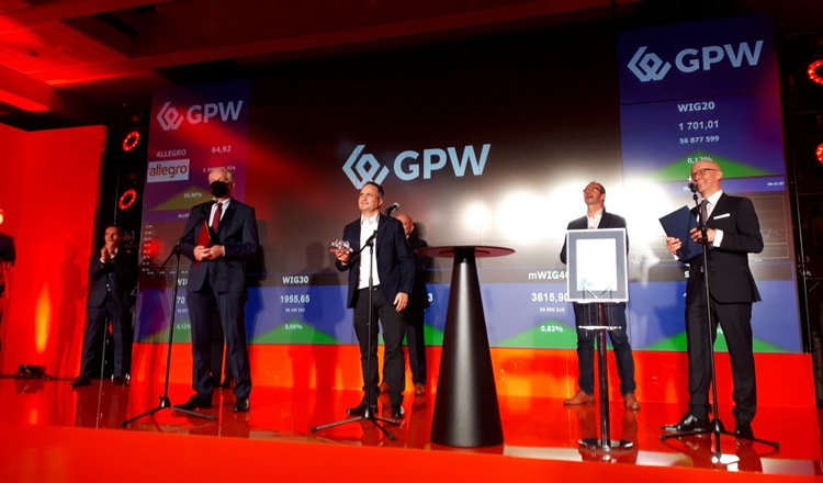 allegro,IPO,debiuit,gpw