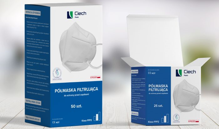 ciech, maseczki, koronawirus, produkcja,