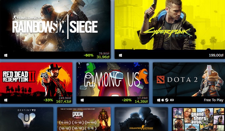 cdprojekt,cyberpunk,wiedzmin,techland,gry,steam