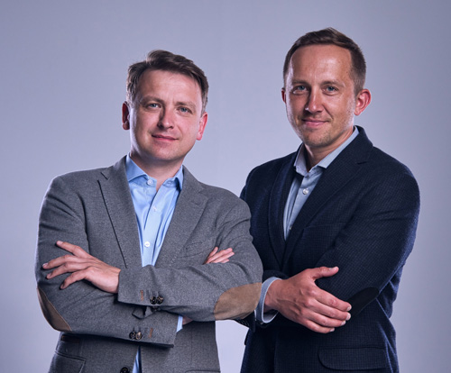 Paweł Cylkowski i Karol Wilczko - zarząd Bridge Solutions Hub SA: Aplikacja Wpadaj.pl jest zakończona i obecnie prowadzimy jej rozwój i komercjalizację
