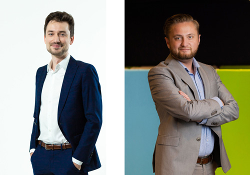 Mariusz Babula, członek rady nadzorczej i Łukasz Narożnik - dyrektor sprzedaży w Zortrax Dental SA: Nie jesteśmy zwykłym start-upem. Dysponujemy wszystkim, co jest niezbędne do działalności na rynku stomatologicznym