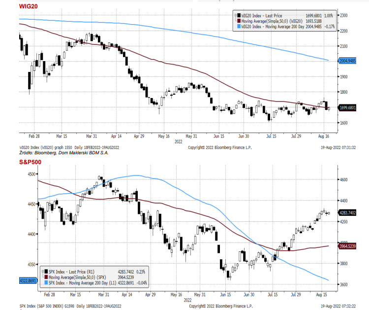 indeksy, wig20, spx