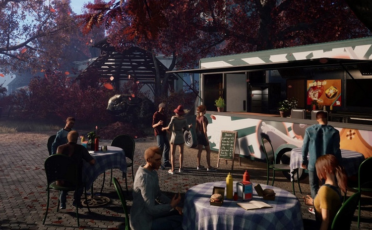 DRAGO, entertainment, zwrot, kosztów, produkcji, Food, Truck, Simulator