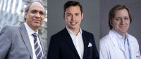 Sanjeev Choudhary - prezes zarządu, Grzegorz Wróblewski - dyrektor ds. technologii i Piotr Suwalski - członek Rady Naukowej Medinice - start 5 grudnia o 15:30