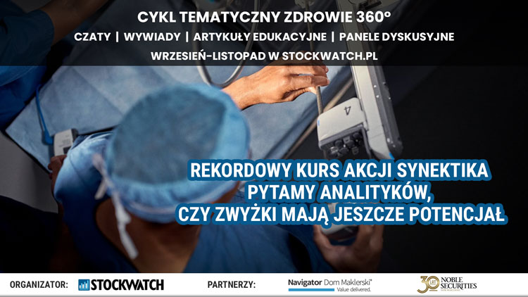 Synektik, zdrowie360, akcje, rekordowy, kurs, 2024