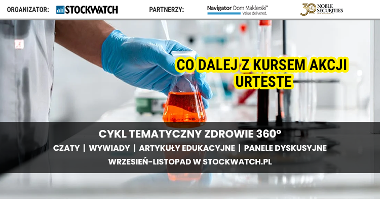 URTESTE, kurs, akcji, prognozy, rak, trzustki, 2024