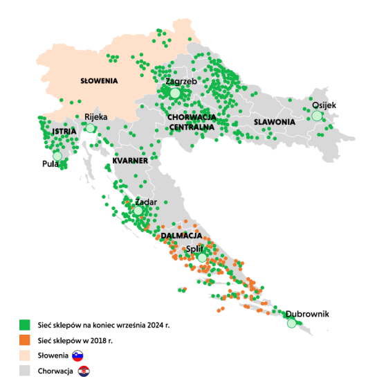 Sieć, sklepów, Studenac