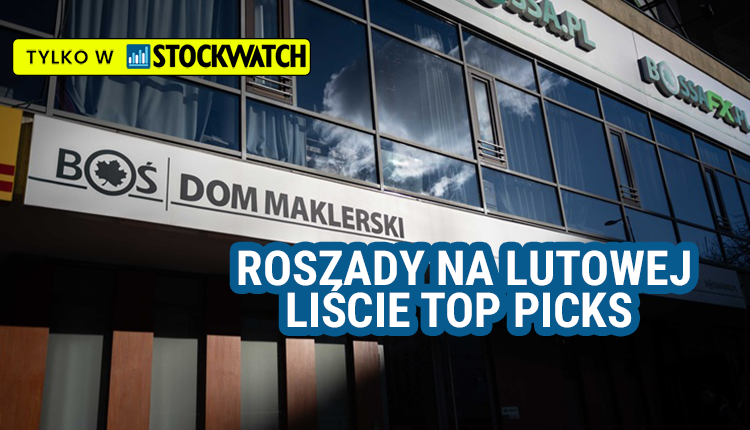 roszady, lutowej, liście, toppicks, DMBOŚ, akcje, spółki