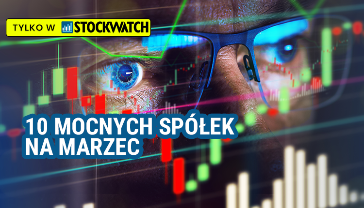 10, mocnych, spółek, marzec, BM, BNP, Paribas, 2025