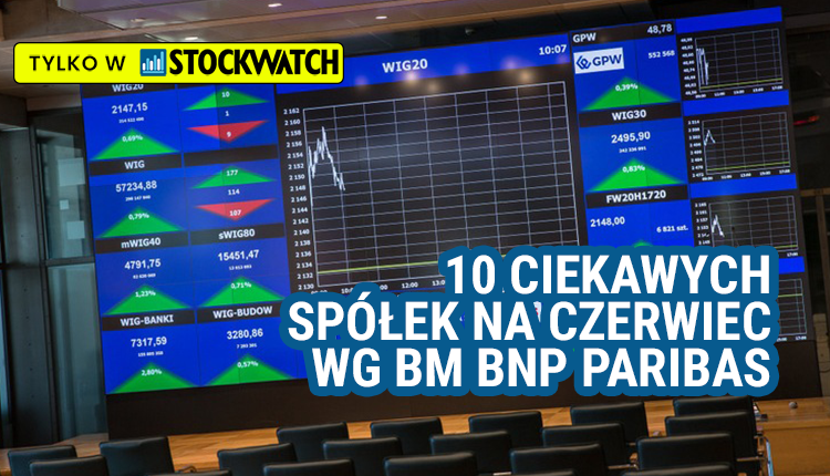 10, ciekawych, spółek, czerwiec, 2025, BM, BNP, Paribas