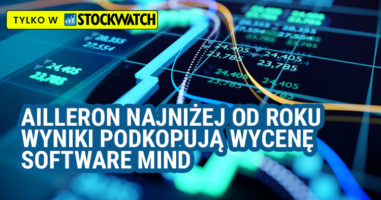 Ailleron, najniżej, od, roku, Wyniki, podkopują, wycenę, Software, Mind