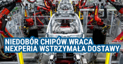 Nexperia wstrzymała dostawy chipów. Wojna handlowa znów grozi przestojami w motoryzacji