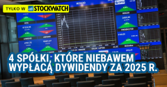 4 spółki, które niebawem wypłacą dywidendy z zysku za 2025 r.