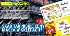 Cena masła spadła poniżej 1 zł. Ekonomista Banku Pekao wyjaśnia fenomen niskich cen