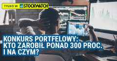 Konkurs portfelowy StockWatch 2026: kto zarobił ponad 300 proc. i na czym?