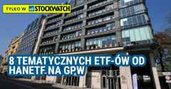8 tematycznych ETF-ów HANetf na GPW: obronność, uran, drony i więcej