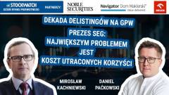 Dekada delistingów na GPW. Prezes SEG: największym problemem jest koszt utraconych korzyści